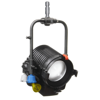 Spotlight Fresnel LED TV, 200W, WW, zoom 14°-63°, 3000K, DMX control